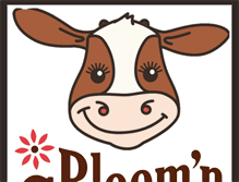 Tablet Screenshot of bloomncowicecream.com